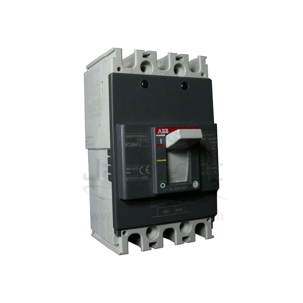 مفتاح مولدد 80 امبير 18 كيلو ABB ABB Circuit breaker Mccb 802 A 18K